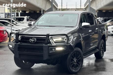 Grey 2022 Toyota Hilux Double Cab Pick Up Sr5 (4X4)