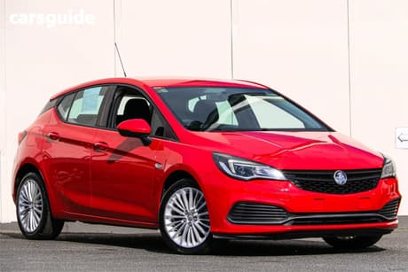 Red 2017 Holden Astra Hatchback R