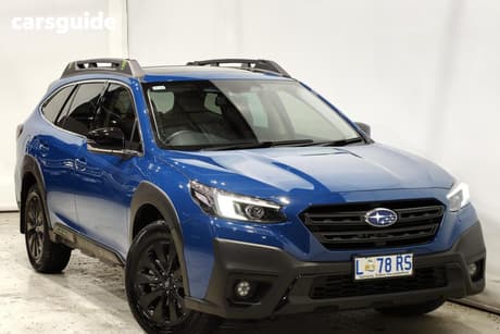 Blue 2023 Subaru Outback Wagon Awd Touring Xt 50 Yrs Edition