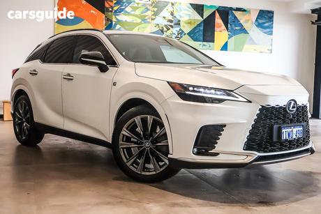 White 2024 Lexus RX350 Wagon F Sport