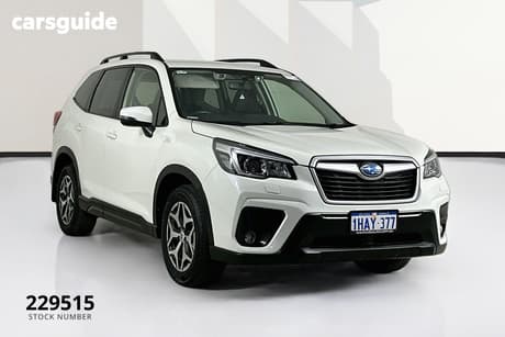 White 2019 Subaru Forester Wagon 2.5I (Awd)