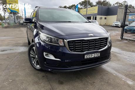 Blue 2019 Kia Carnival Wagon Sli