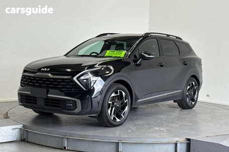 Black 2022 Kia Sportage Wagon Sx+ (Fwd)