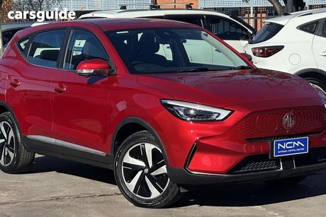 Red 2022 MG ZS EV Wagon Excite