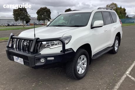 White 2022 Toyota Landcruiser Prado Wagon Gxl