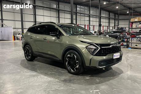 Green 2023 Kia Sportage Wagon Sx+ (Awd)