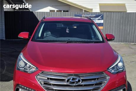 Red 2015 Hyundai Santa FE Wagon Elite Crdi (4X4)