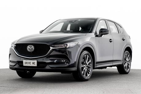 Black 2021 Mazda CX-5 Wagon Akera Turbo (Awd)