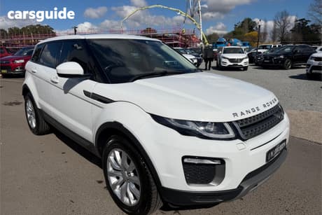 White 2017 Land Rover Range Rover Evoque Wagon Td4 150 Se