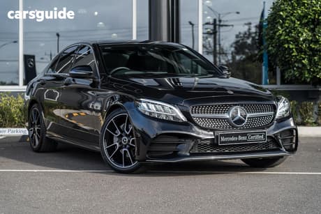 Black 2019 Mercedes-Benz C200 Sedan