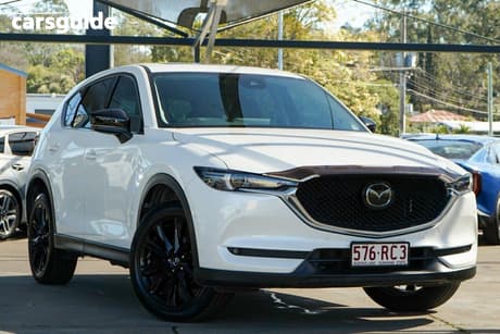 White 2021 Mazda CX-5 Wagon Gt (Awd)
