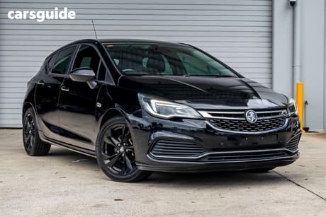 Black 2017 Holden Astra Hatchback Rs