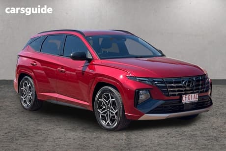Red 2022 Hyundai Tucson Wagon Elite (Fwd)