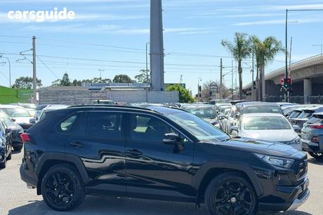 Black 2021 Toyota RAV4 Wagon Edge (Awd)