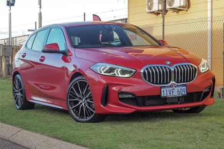 Red 2020 BMW 118I Hatchback M Sport