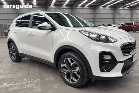 White 2020 Kia Sportage Wagon Sx (Fwd)