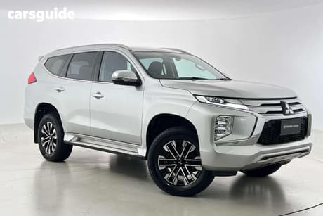Silver 2023 Mitsubishi Pajero Sport Wagon Gls (2Wd) 7 Seat