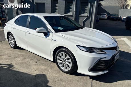 White 2023 Toyota Camry Sedan Ascent