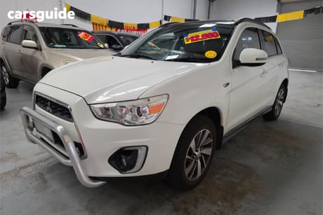 White 2014 Mitsubishi ASX Wagon Xls (2Wd)