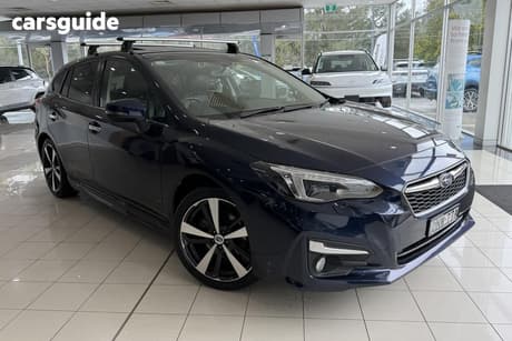 Blue 2017 Subaru Impreza Hatchback 2.0S (Awd)