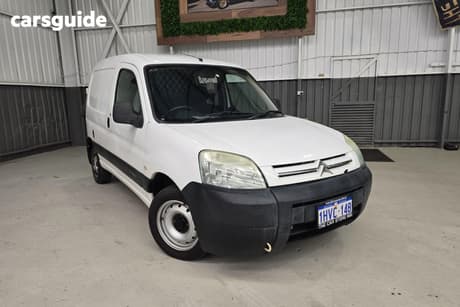 White 2007 Citroen Berlingo Panel Van Ii