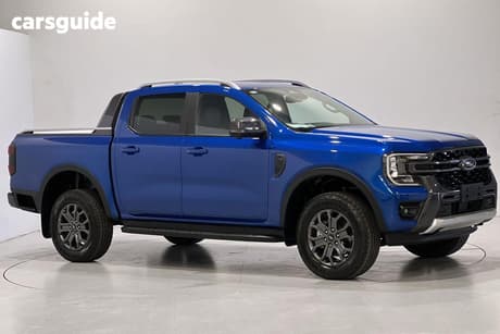 Blue 2025 Ford Ranger Double Cab Pick Up Wildtrak X 2.0 (4X4)