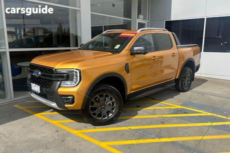 Yellow 2025 Ford Ranger Double Cab Pick Up Wildtrak 2.0 (4X4)