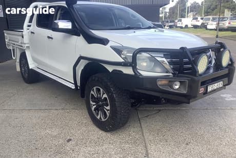 White 2018 Mazda BT-50 Dual Cab Utility Xtr (4X4)
