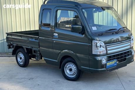 Green 2024 Suzuki Carry Ute Tray SUPER CARRY DA16T