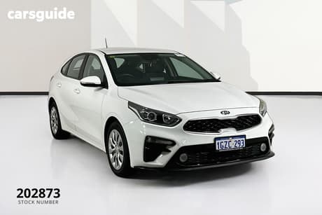 White 2020 Kia Cerato Hatchback S