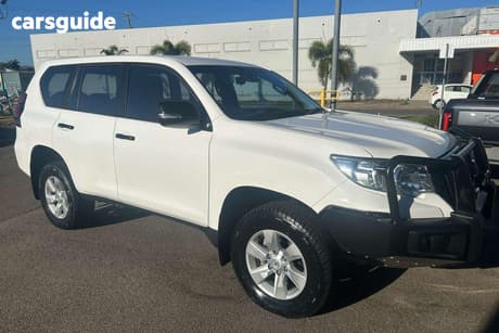 White 2019 Toyota Landcruiser Prado Wagon Gx (4X4)