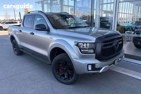 Silver 2026 GWM Cannon Alpha Dual Cab Utility Ultra Phev (4X4)