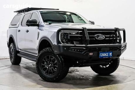 Silver 2024 Ford Ranger Double Cab Pick Up Sport 3.0 (4X4)