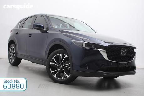 Blue 2025 Mazda CX-5 Wagon G25 Touring (Awd)