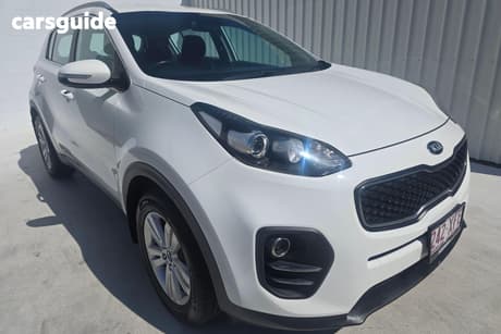 White 2017 Kia Sportage Wagon Si (Fwd)
