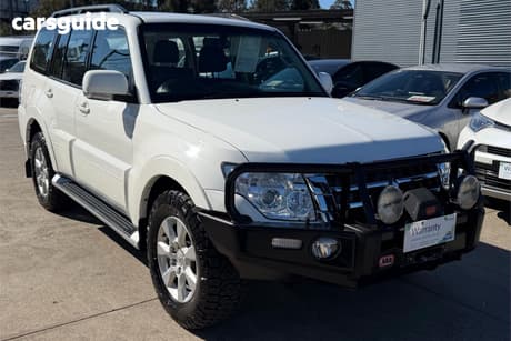 White 2021 Mitsubishi Pajero Wagon Glx (4X4) 7 Seat