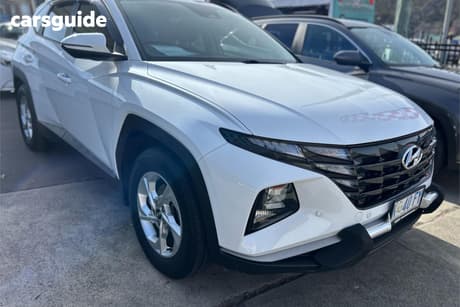 White 2022 Hyundai Tucson Wagon (Fwd)