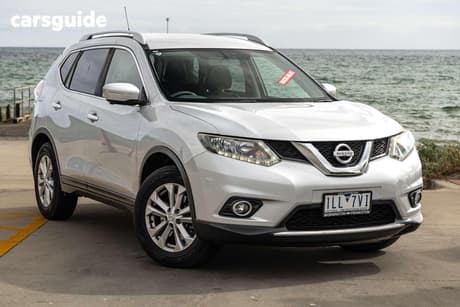 Silver 2016 Nissan X-Trail Wagon St-L 7 Seat (Fwd)