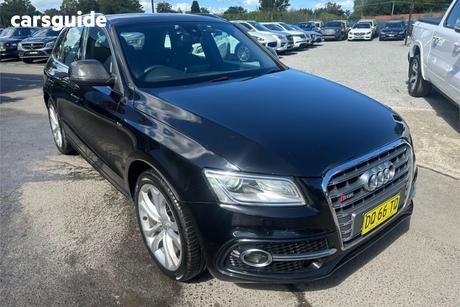 Black 2014 Audi SQ5 Wagon 3.0 Tdi Quattro