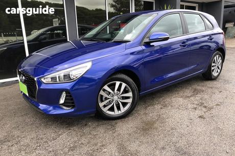 Blue 2018 Hyundai I30 Hatchback Active