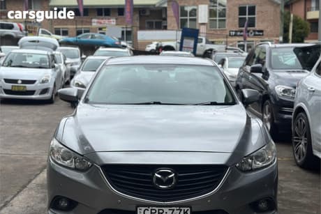 Silver 2013 Mazda 6 Wagon Touring