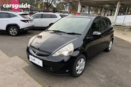 Black 2007 Honda Jazz Hatchback Vti