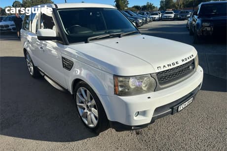 White 2012 Land Rover Range Rover Sport Wagon 3.0 Sdv6 Luxury