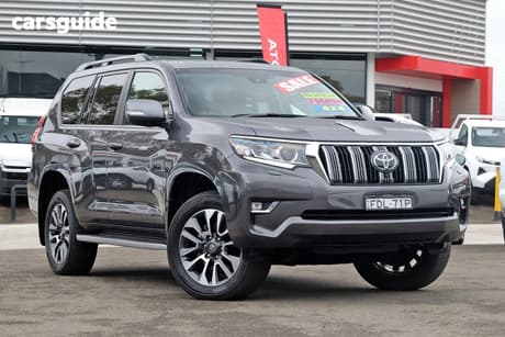 Grey 2023 Toyota Landcruiser Prado Wagon Vx