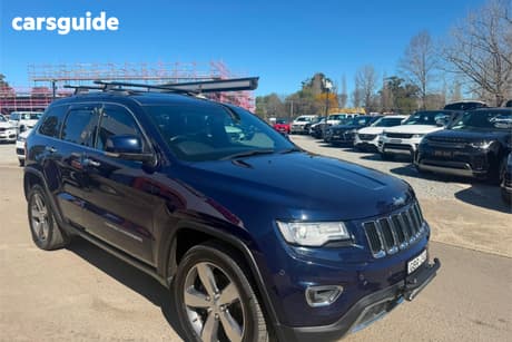 Blue 2015 Jeep Grand Cherokee Wagon Limited (4X4)