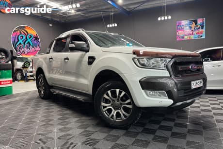 White 2016 Ford Ranger Dual Cab Pick-up Wildtrak 3.2 (4X4)
