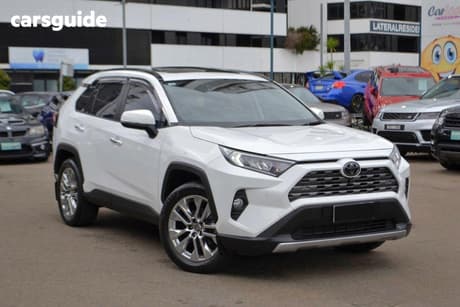 White 2021 Toyota RAV4 Wagon Cruiser (2Wd)