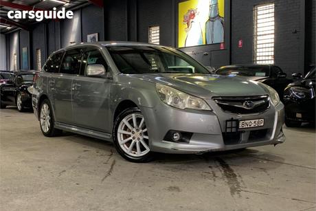 Silver 2010 Subaru Liberty Wagon 2.5I