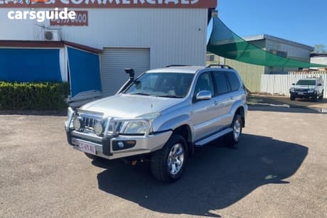 Silver 2008 Toyota Landcruiser Prado Wagon Gxl (4X4)