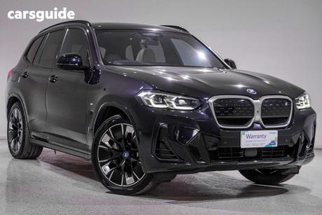 Black 2022 BMW IX3 Wagon M Sport